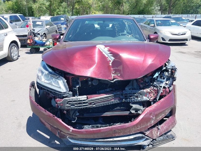 2017 HONDA ACCORD SEDAN SPORT - 1HGCR2F54HA279980