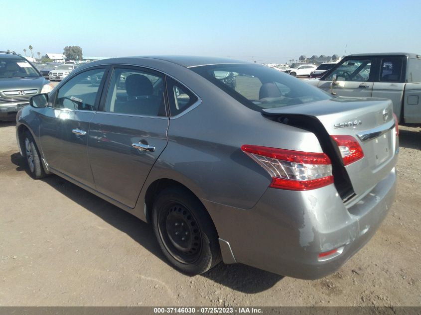 2014 NISSAN SENTRA S/FE+ S/SV/FE+ SV/SR/SL - 3N1AB7AP7EL668152