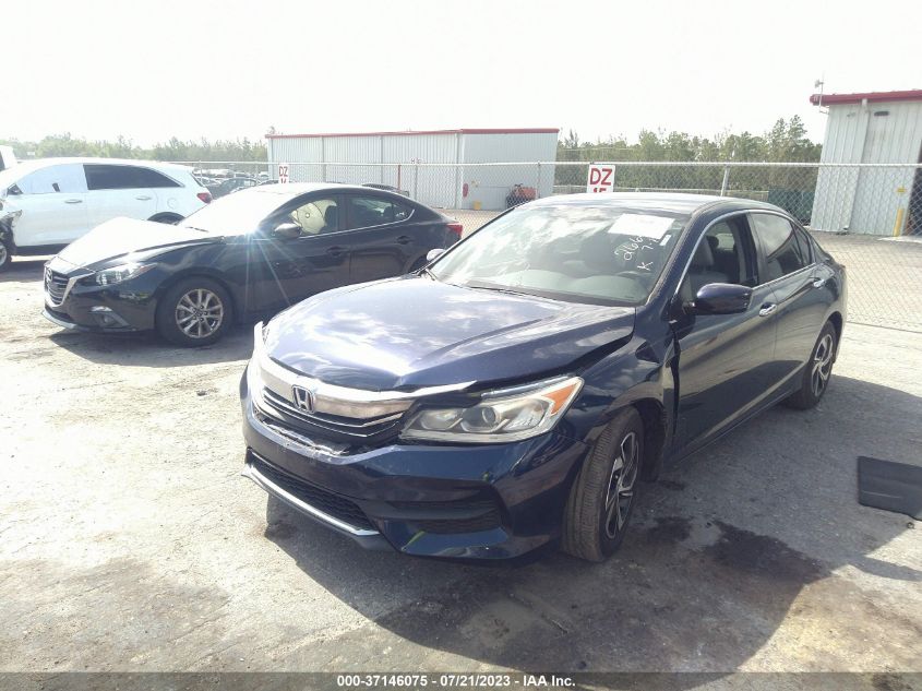 2017 HONDA ACCORD SEDAN LX - 1HGCR2F30HA149838