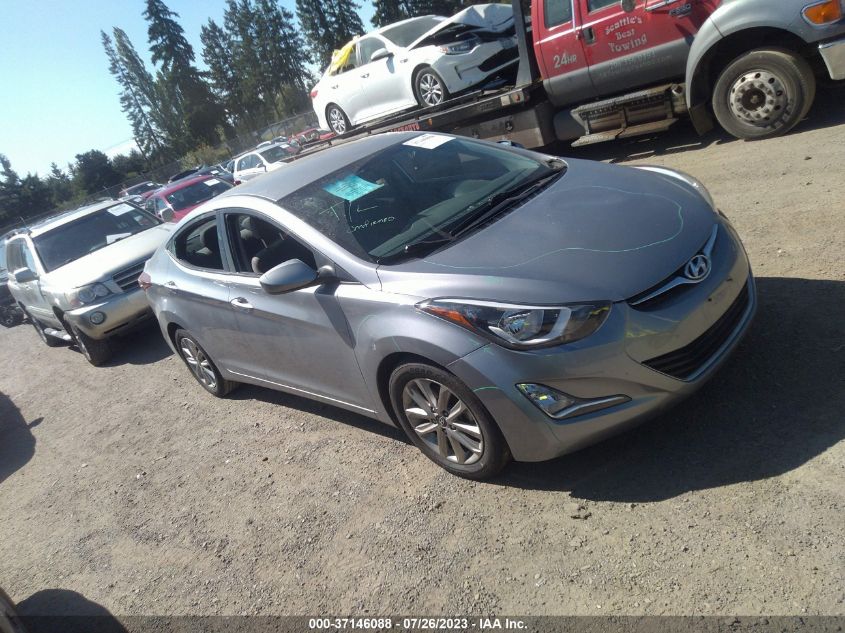 2016 HYUNDAI ELANTRA SE - 5NPDH4AE7GH680844