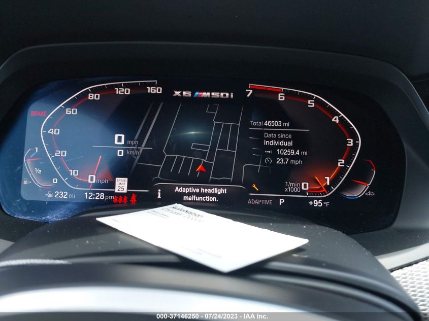 2020 BMW X6 M50I - 5UXCY8C03L9B13717