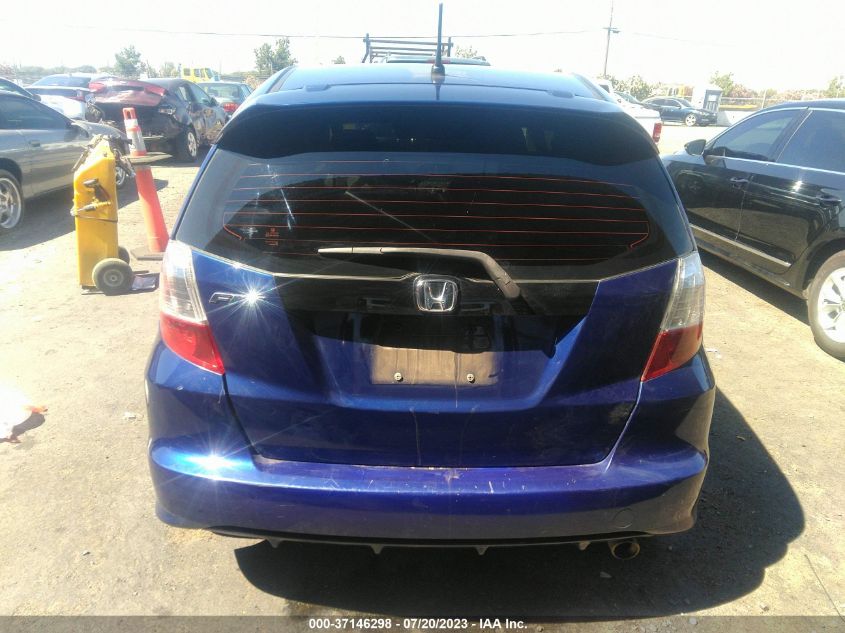 2013 HONDA FIT SPORT - JHMGE8H54DC013643