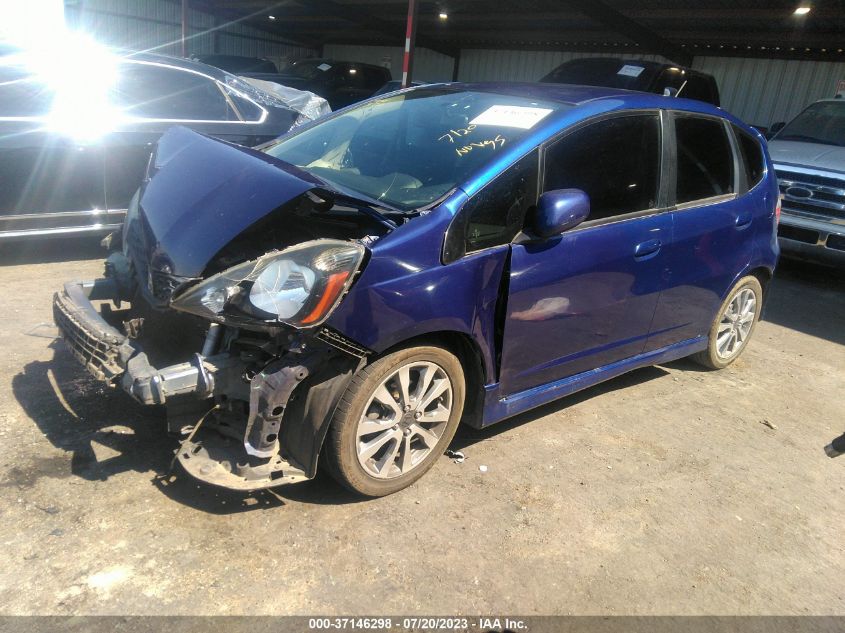 2013 HONDA FIT SPORT - JHMGE8H54DC013643