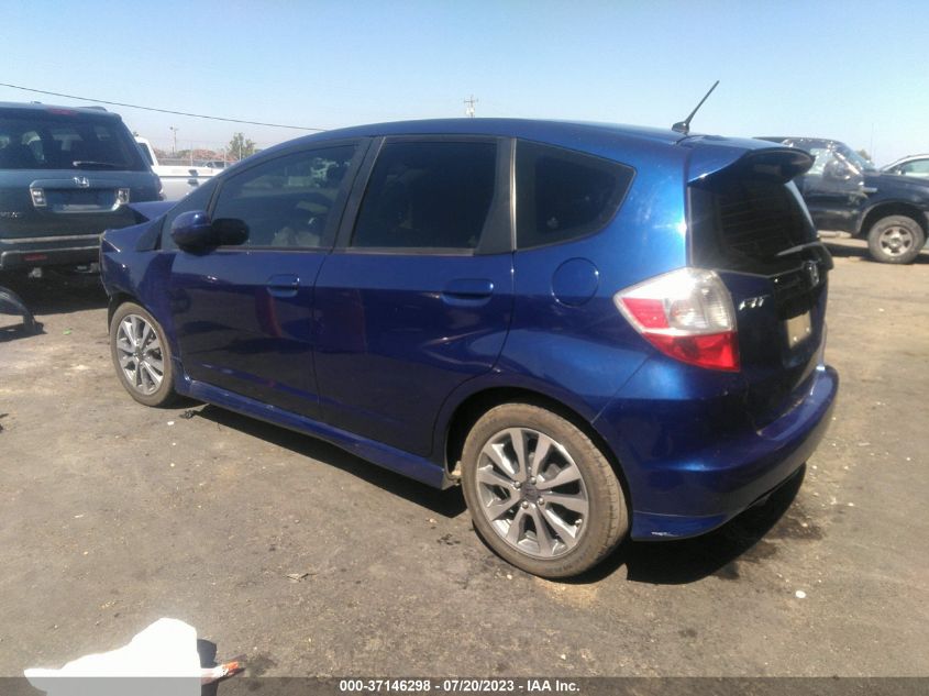 2013 HONDA FIT SPORT - JHMGE8H54DC013643