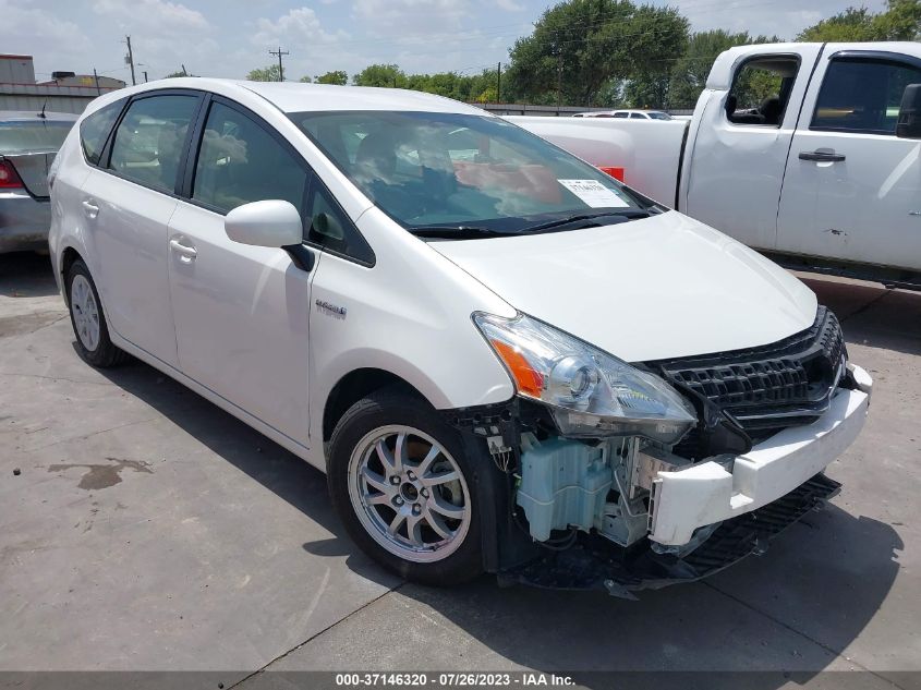 2013 TOYOTA PRIUS V TWO/THREE/FIVE - JTDZN3EU6D3287922