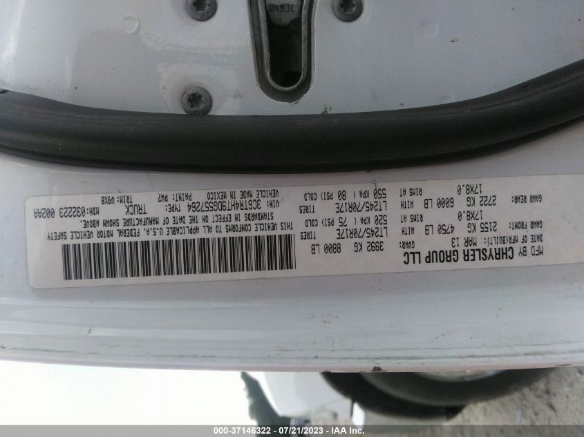 2013 RAM 2500 TRADESMAN - 3C6TR4HT9DG557264