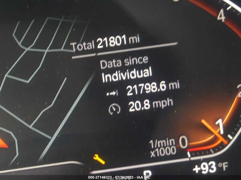 2022 BMW X4 XDRIVE30I - 5UX33DT00N9M23167