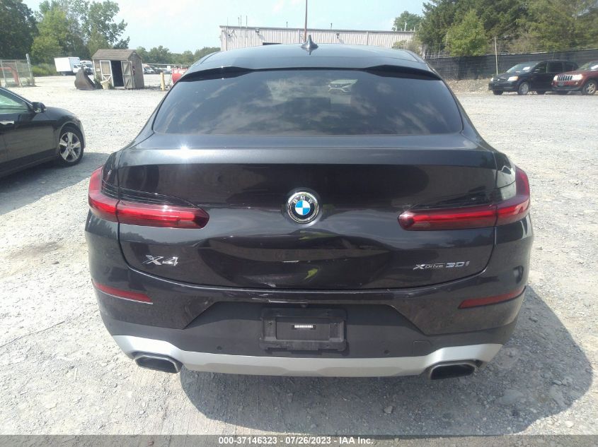 2022 BMW X4 XDRIVE30I - 5UX33DT00N9M23167