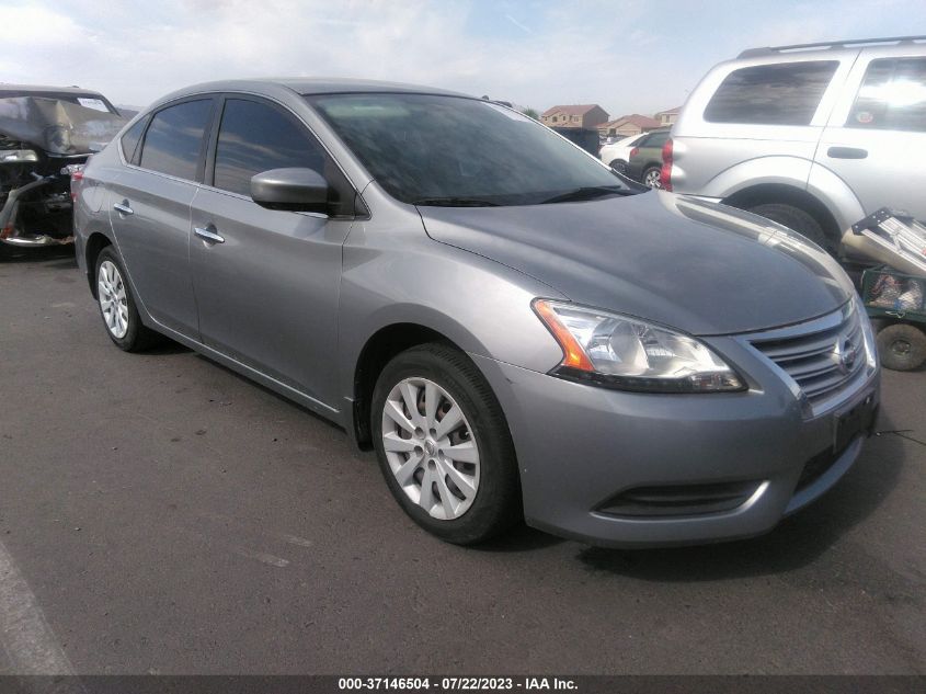 2014 NISSAN SENTRA S - 3N1AB7AP4EL631558