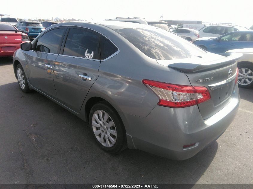 2014 NISSAN SENTRA S - 3N1AB7AP4EL631558