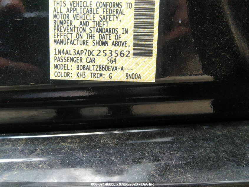 2013 NISSAN ALTIMA 2.5 SV - 1N4AL3AP7DC253562