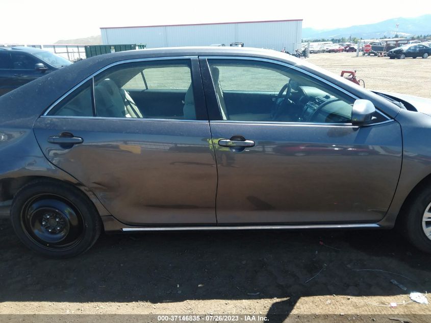 2013 TOYOTA CAMRY L/LE/SE/XLE - 4T4BF1FK5DR288359