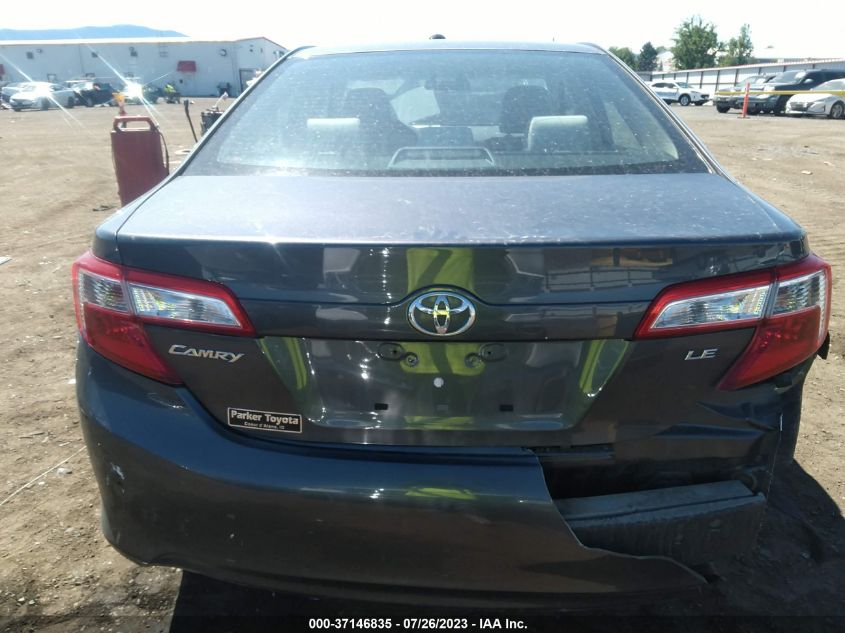2013 TOYOTA CAMRY L/LE/SE/XLE - 4T4BF1FK5DR288359