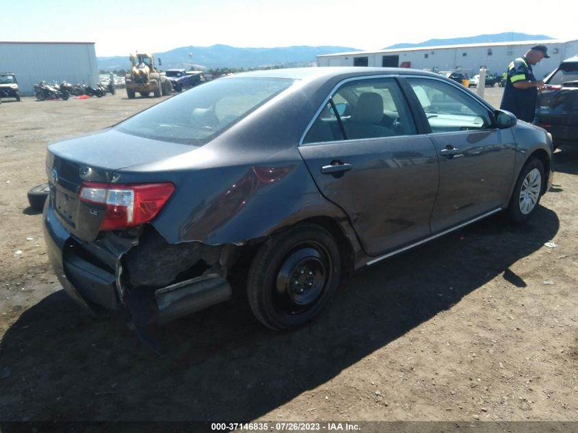 2013 TOYOTA CAMRY L/LE/SE/XLE - 4T4BF1FK5DR288359