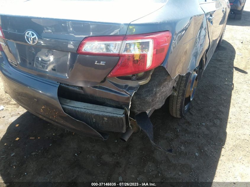 2013 TOYOTA CAMRY L/LE/SE/XLE - 4T4BF1FK5DR288359