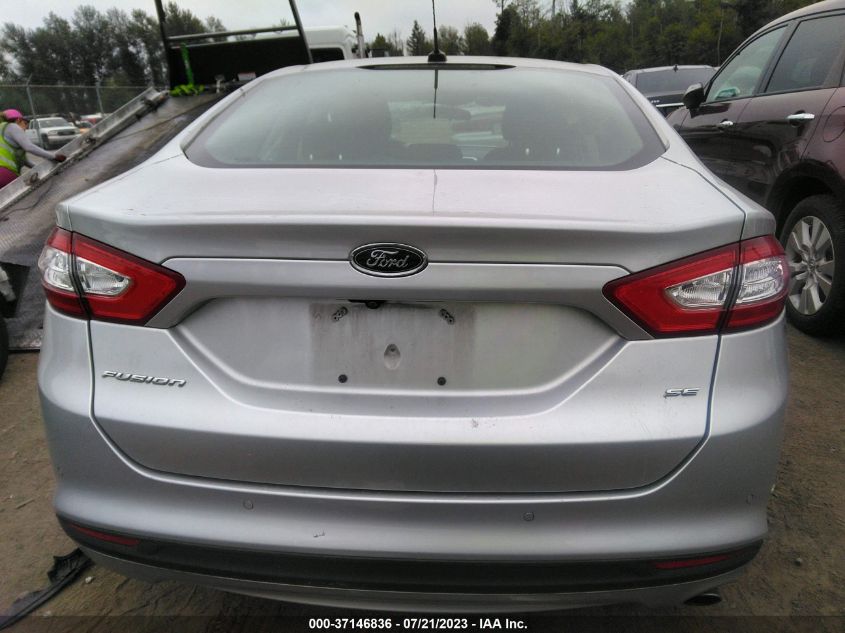 2016 FORD FUSION SE - 3FA6P0H70GR297102