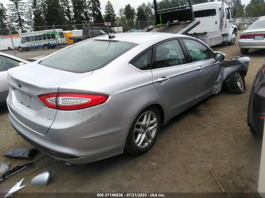 2016 FORD FUSION SE - 3FA6P0H70GR297102