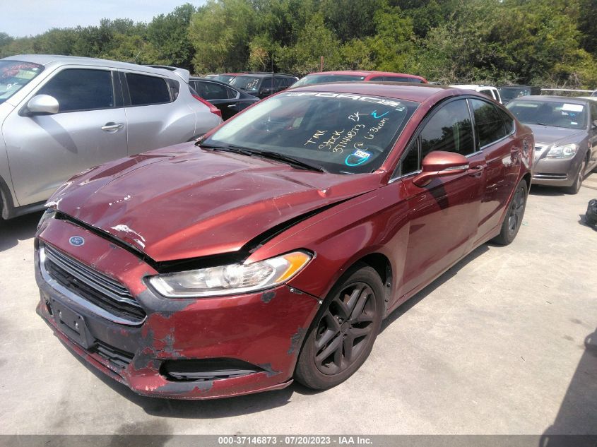 2014 FORD FUSION SE - 3FA6P0H75ER391134