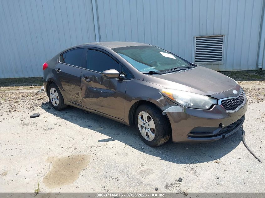 2014 KIA FORTE LX - KNAFK4A65E5063746