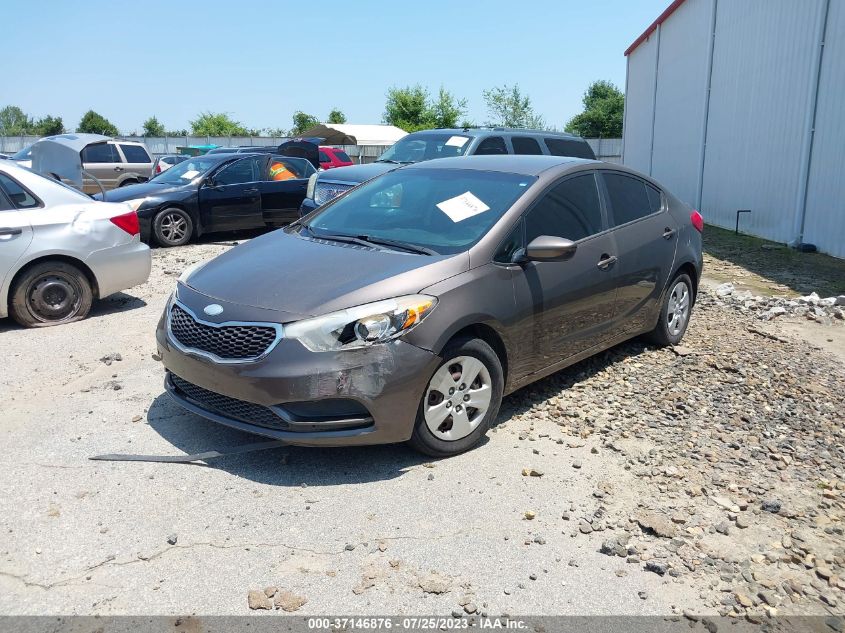 2014 KIA FORTE LX - KNAFK4A65E5063746