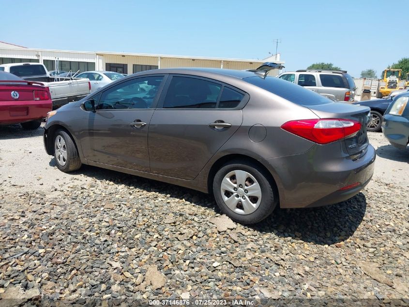 2014 KIA FORTE LX - KNAFK4A65E5063746