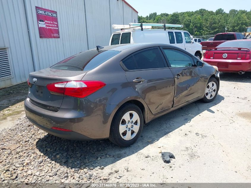 2014 KIA FORTE LX - KNAFK4A65E5063746