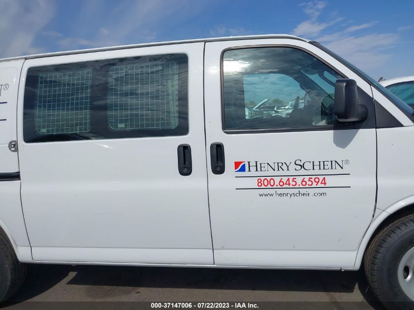 2019 CHEVROLET EXPRESS CARGO VAN - 1GCWGAFP8K1338999