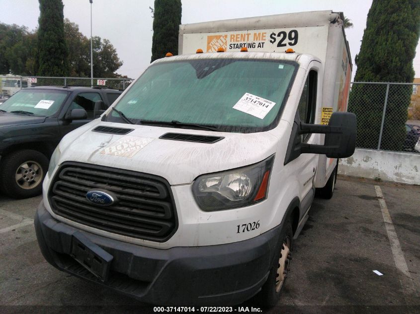 2016 FORD TRANSIT CHASSIS CAB 1FDBF8ZM9GKA50286