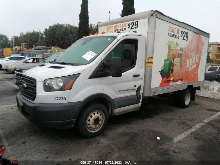 2016 FORD TRANSIT CHASSIS CAB 1FDBF8ZM9GKA50286