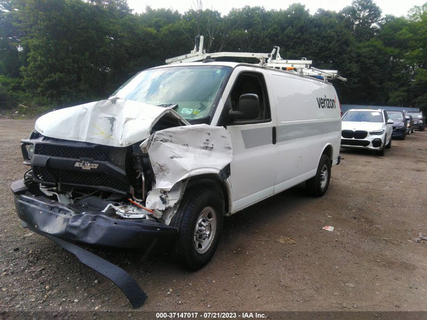 2017 CHEVROLET EXPRESS CARGO VAN - 1GCWGAFF2H1349514
