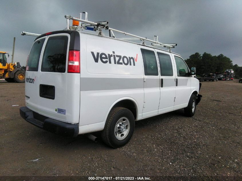 2017 CHEVROLET EXPRESS CARGO VAN - 1GCWGAFF2H1349514