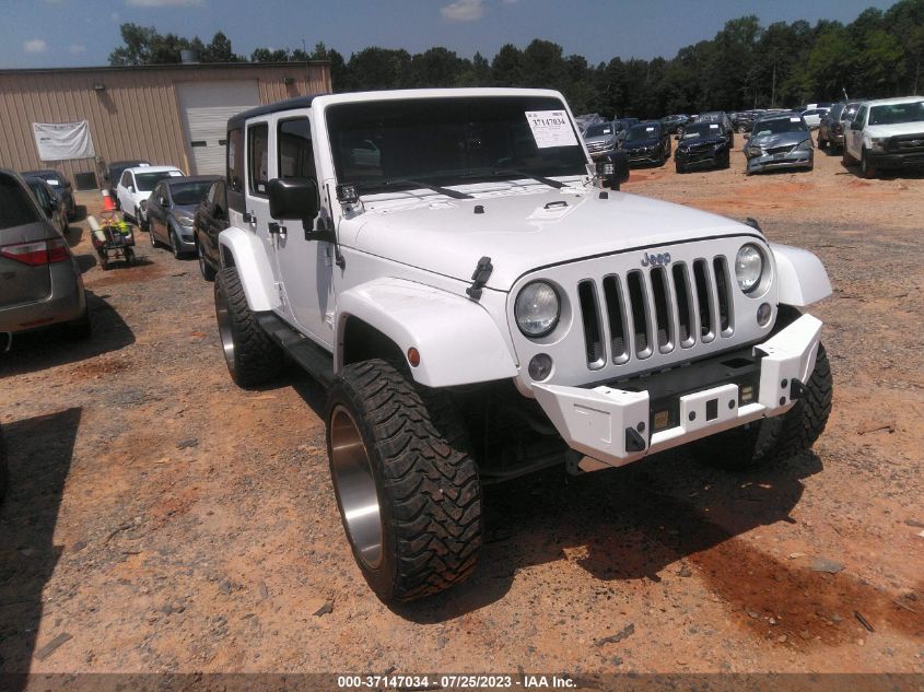 2016 JEEP WRANGLER UNLIMITED SAHARA - 1C4BJWEG3GL258035