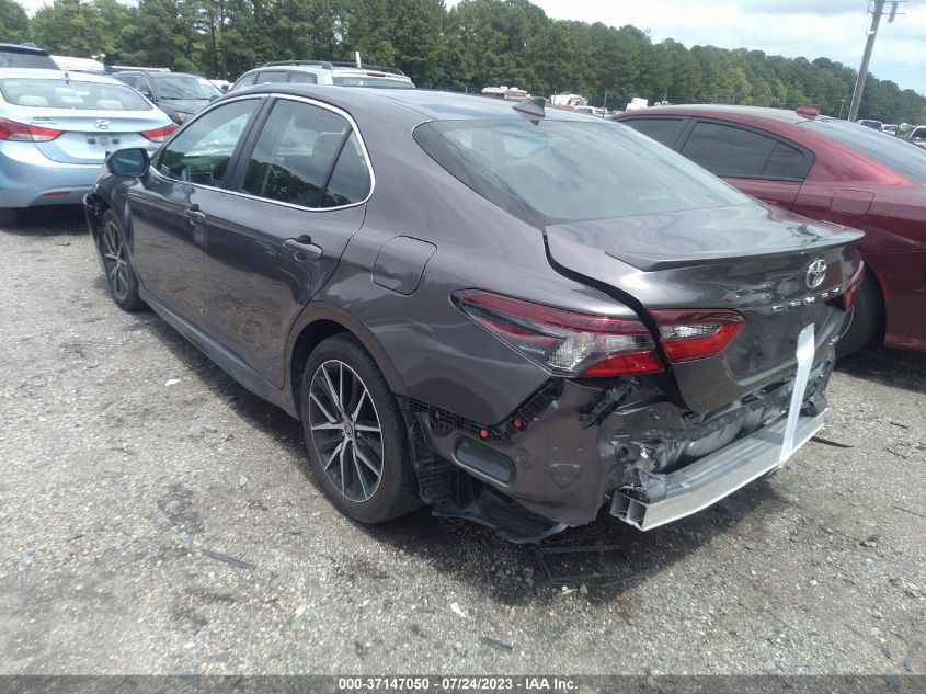 2021 TOYOTA CAMRY SE/SE NIGHT SHADE - 4T1G11AK8MU589150