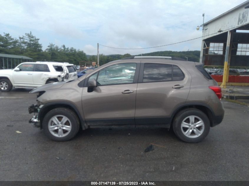 2022 CHEVROLET TRAX 1LT - KL7CJPSM5NB502563