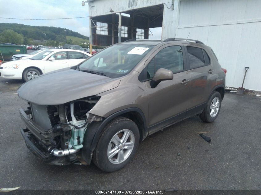 2022 CHEVROLET TRAX 1LT - KL7CJPSM5NB502563