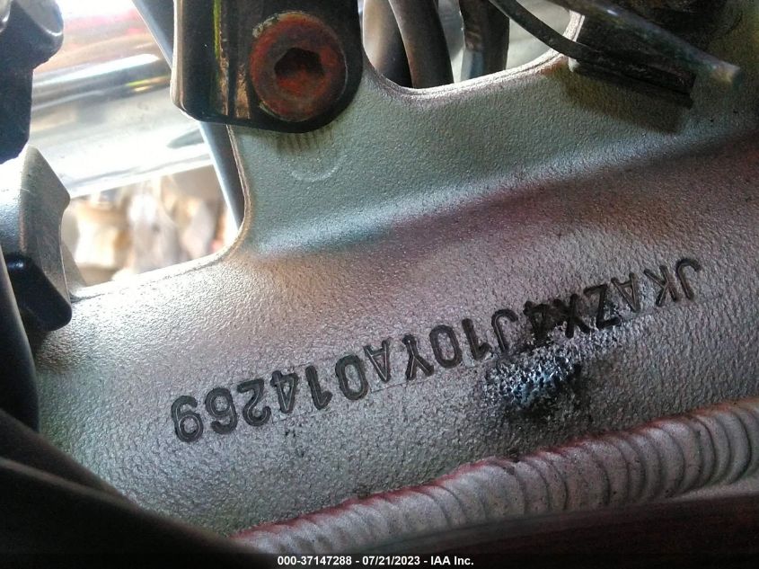 2000 KAWASAKI ZX600 J1 JKAZX4J10YA014269