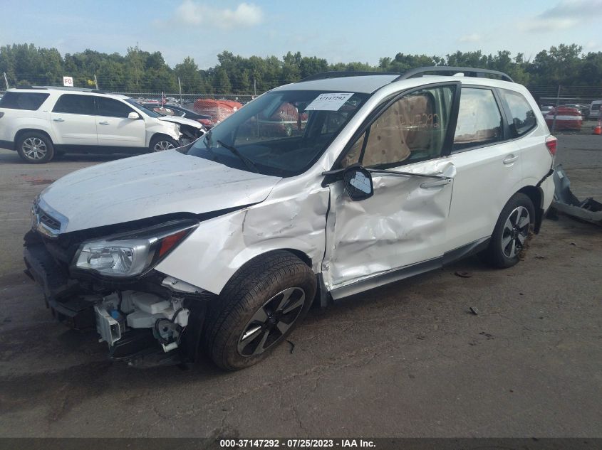 2018 SUBARU FORESTER - JF2SJABC4JH494337