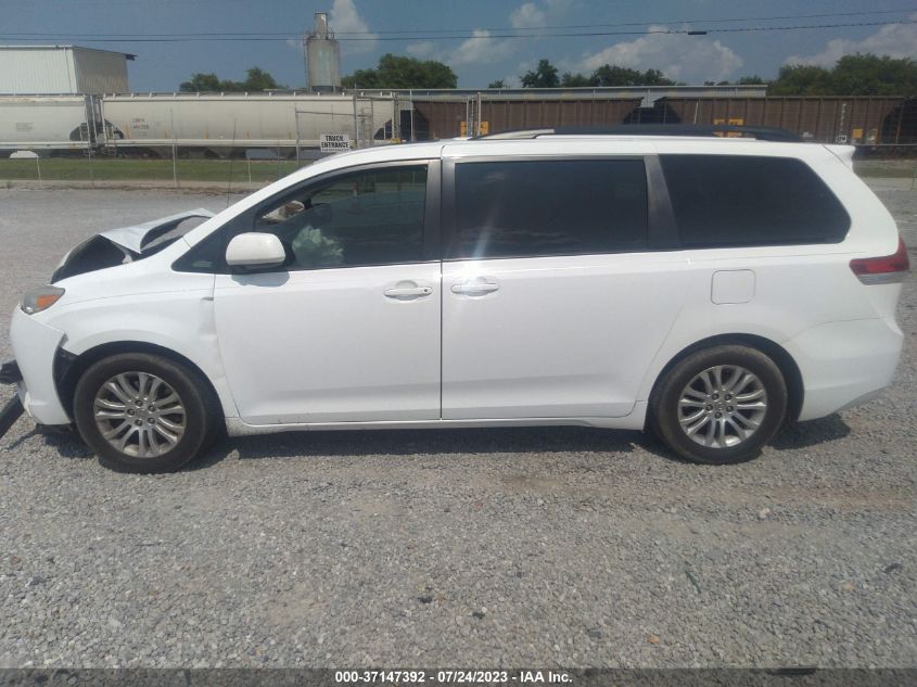 2014 TOYOTA SIENNA XLE/XLE AAS/LTD - 5TDYK3DC0ES438945