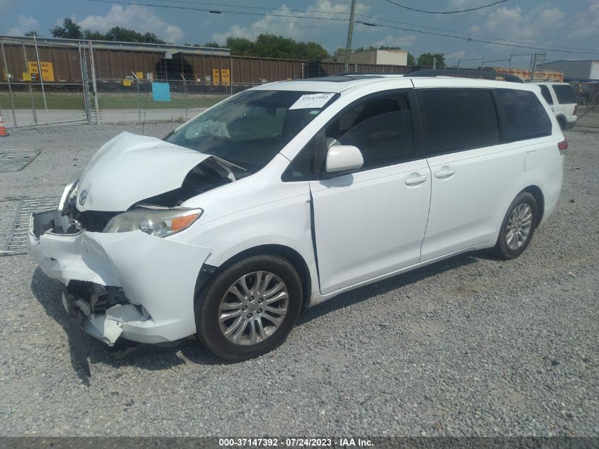 2014 TOYOTA SIENNA XLE/XLE AAS/LTD - 5TDYK3DC0ES438945