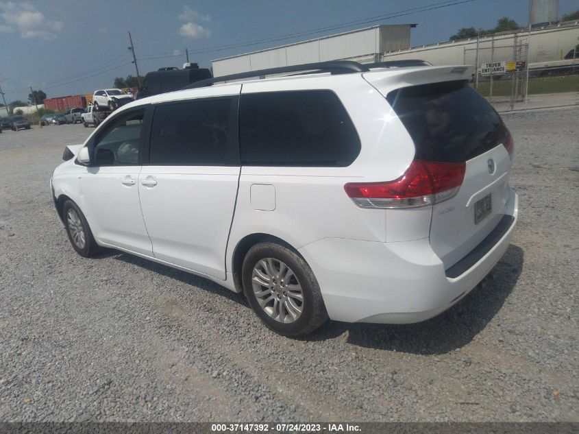 2014 TOYOTA SIENNA XLE/XLE AAS/LTD - 5TDYK3DC0ES438945