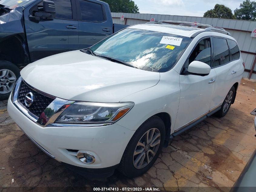 2016 NISSAN PATHFINDER SL - 5N1AR2MN6GC604734