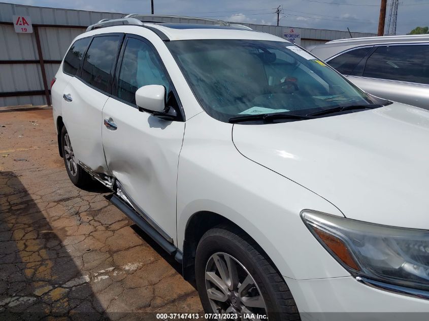 2016 NISSAN PATHFINDER SL - 5N1AR2MN6GC604734
