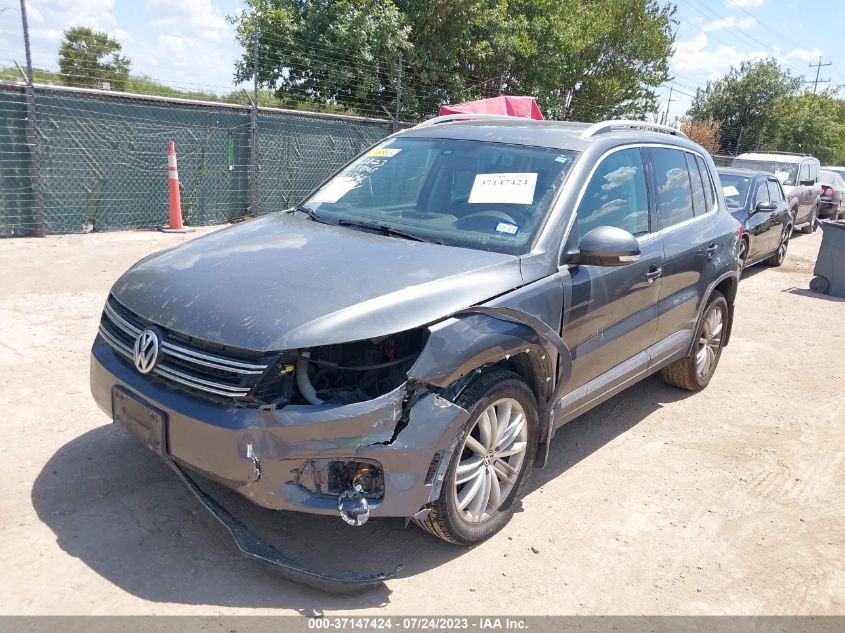 2016 VOLKSWAGEN TIGUAN SE - WVGBV7AXXGW562540