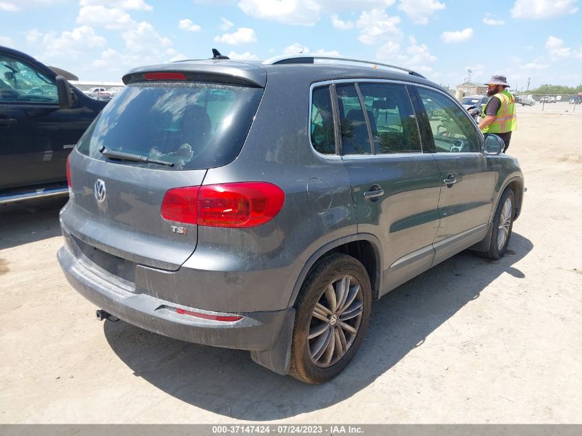 2016 VOLKSWAGEN TIGUAN SE - WVGBV7AXXGW562540