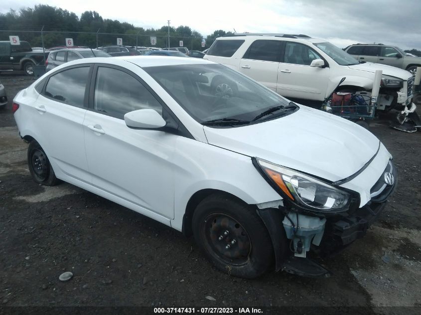 2016 HYUNDAI ACCENT SE - KMHCT4AE5GU971371
