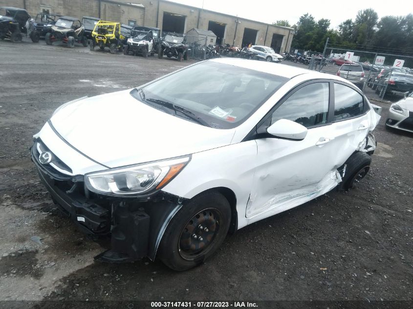 2016 HYUNDAI ACCENT SE - KMHCT4AE5GU971371