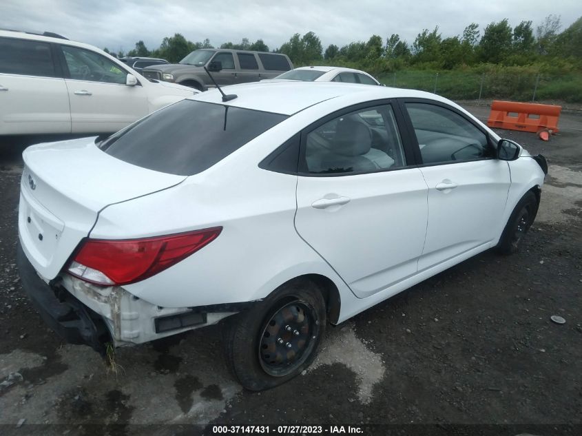 2016 HYUNDAI ACCENT SE - KMHCT4AE5GU971371