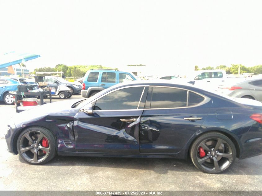 2020 GENESIS G70 3.3T KMTG34LEXLU050763