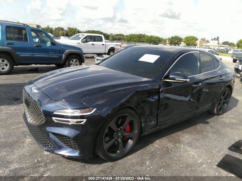 2020 GENESIS G70 3.3T KMTG34LEXLU050763