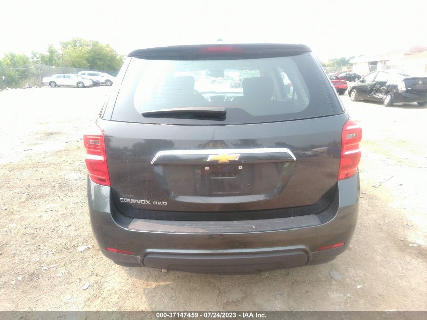 2017 CHEVROLET EQUINOX LS - 2GNFLEEK7H6210520
